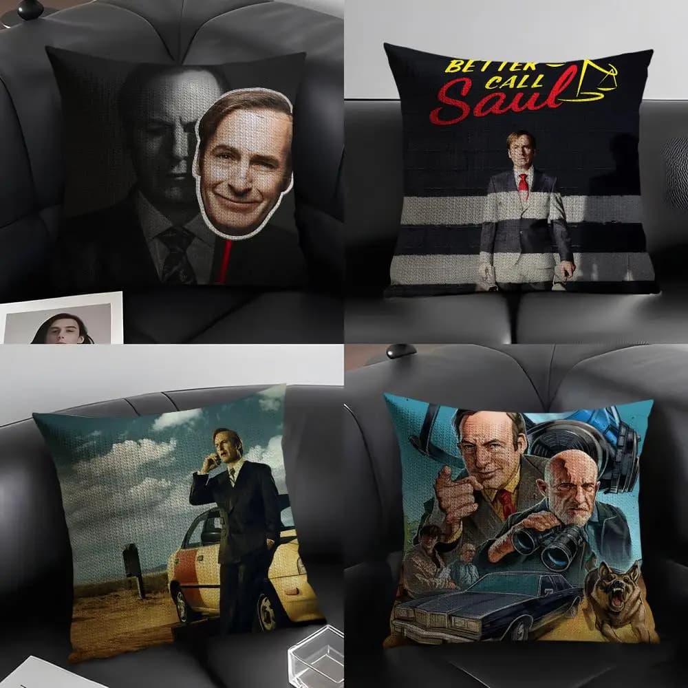 Better Call Saul Pillow Case Pattern Printed Pillowcase For Living Room Sofa Cushion Cover & Bedroom Decor