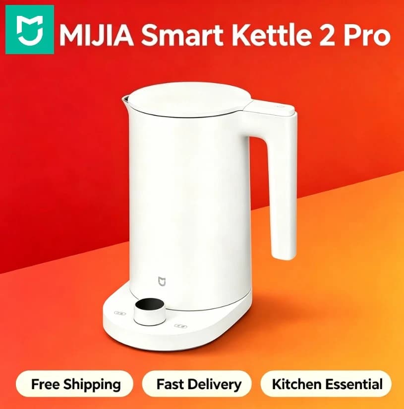 Mijia Constant Temp Electric Kettle 2 Pro LED Display Multi‑Mode Temp Control Quiet Stainless Steel Boiler Home Kitchen Teapot