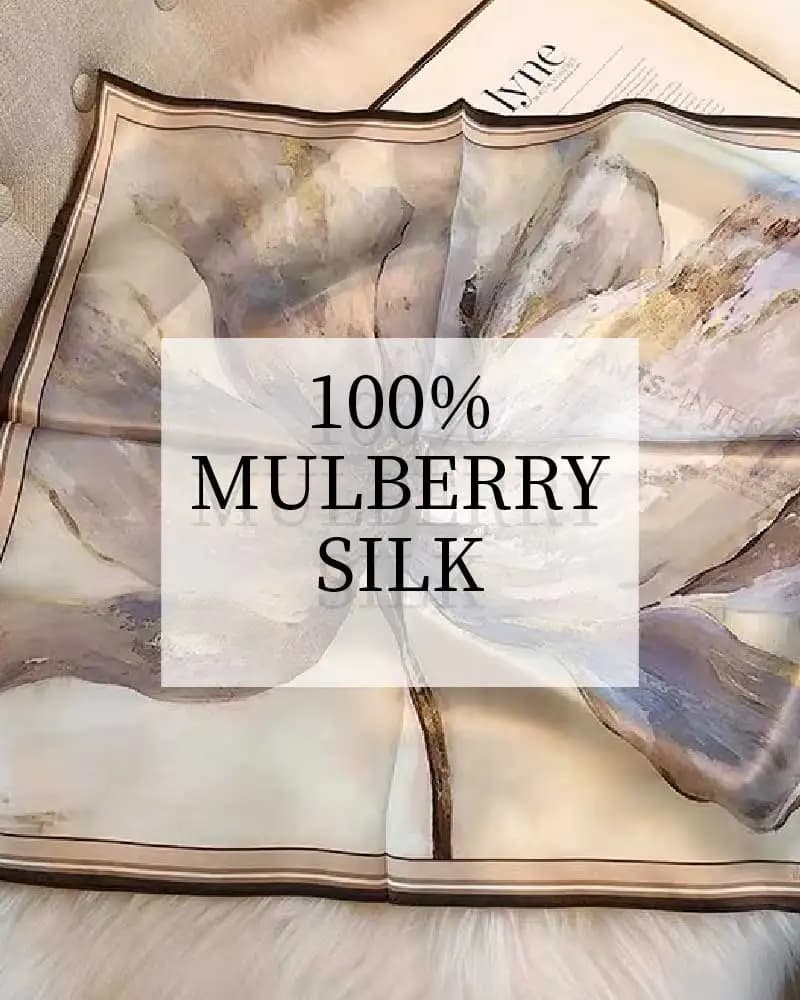 Luxury Fashion Brand Women Twill Silk Wheel Printed Square Curled Scarf Shawls Wraps Hijab Neckerchief Daily