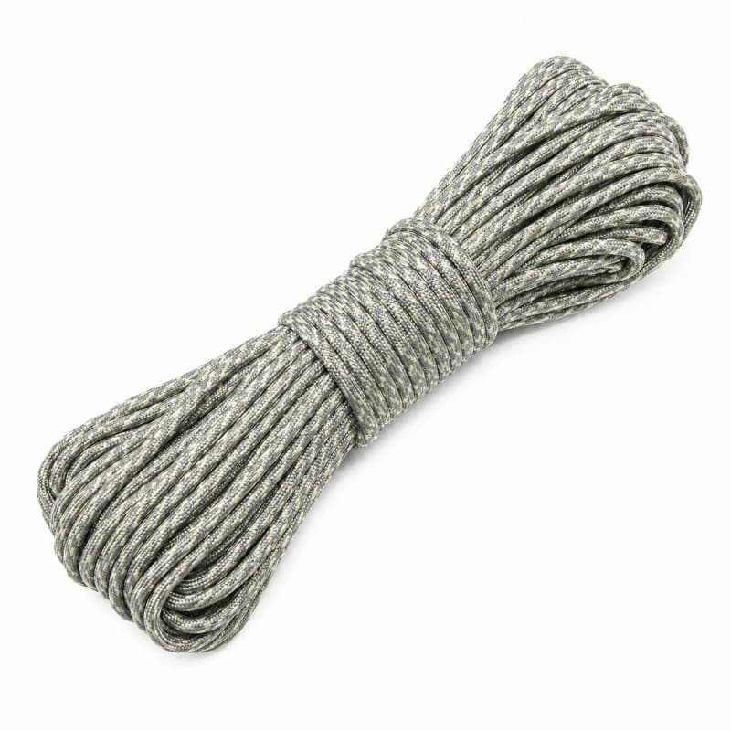 Corda Paracord Intrecciata a 7 Fili da 5mm, 10-90M, per Campeggio, Tende, Corde Utilitarie, Portachiavi, Cordino, Braccialetto, Kit Fai-da-Te per Artigianato