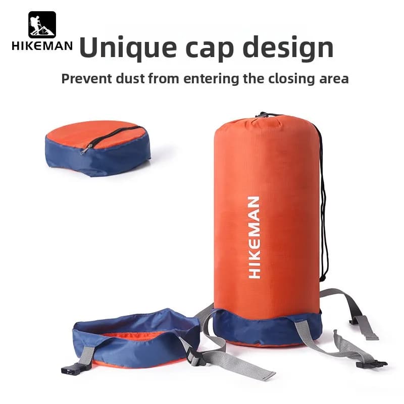 Sacca di Compressione per Sacco a Pelo, Borsa Portatile per Campeggio Outdoor, Ultraleggera, Multiuso, Impermeabile