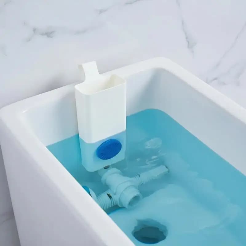 1 pz. Dispenser Solido per WC a Rilascio Lento, Ricambio per Serbatoio, Dispenser Sospeso per la Pulizia del WC