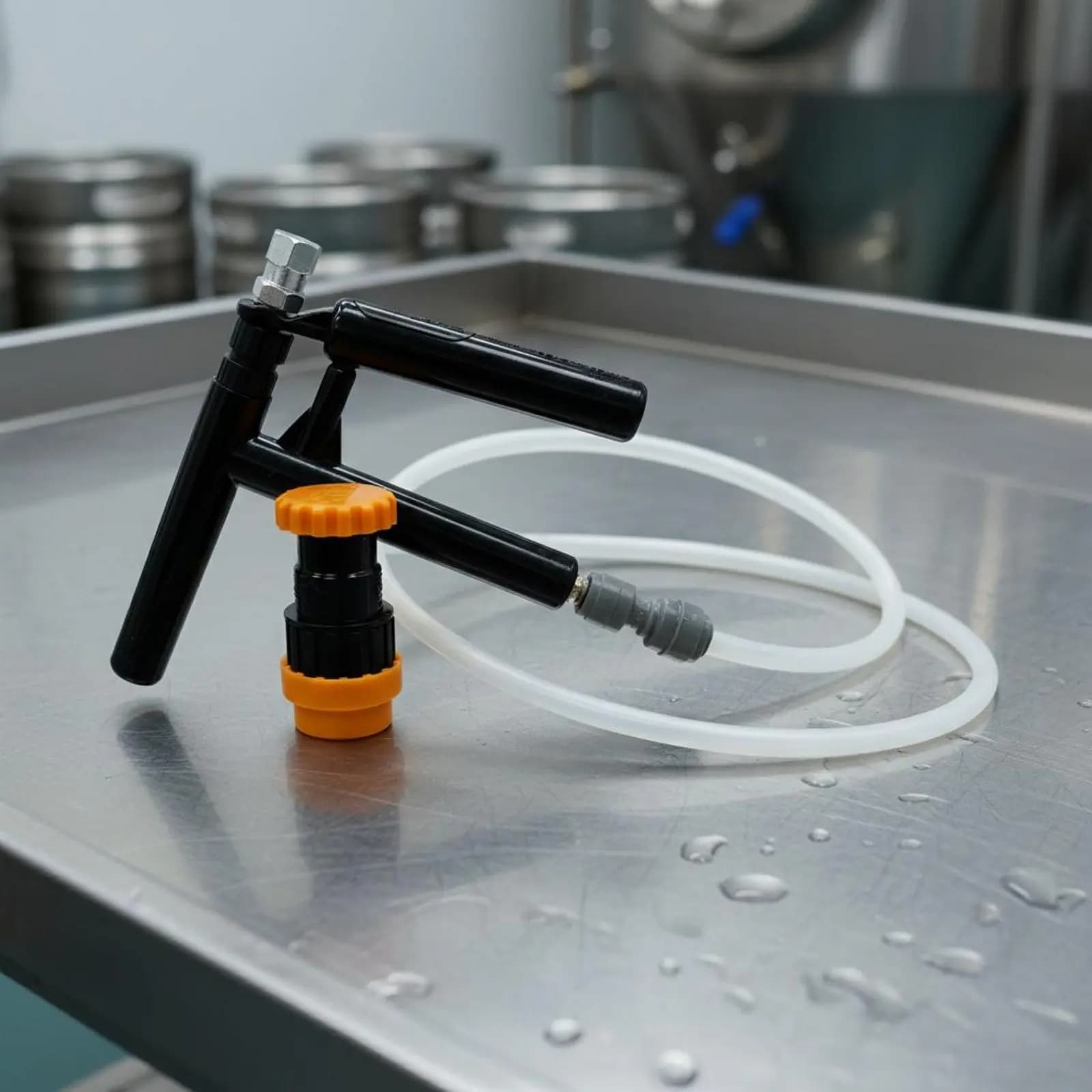 Fusto per Birra da 20L in Plastica Alimentare, Contenitore per Bevande con Connessione Rapida e Ritenzione della Carbonatazione per Birrai Casalinghi