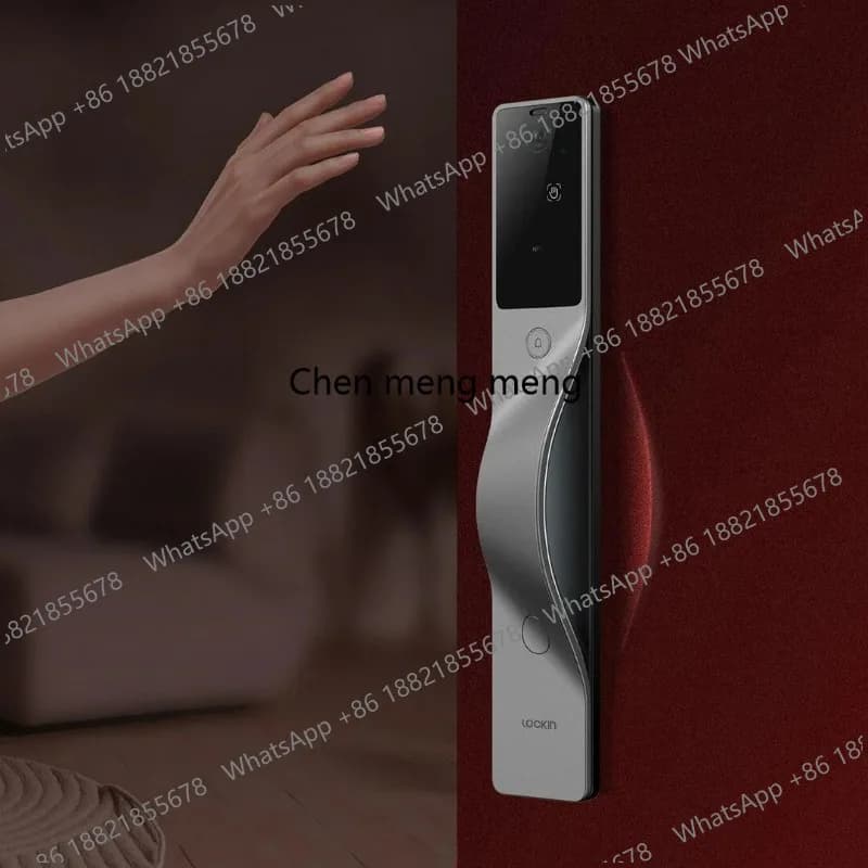 Serratura Intelligente LockIn Palm Lock V5 Pro con Riconoscimento delle Vene Palmari, Schermo Grande, Impronta Digitale e App
