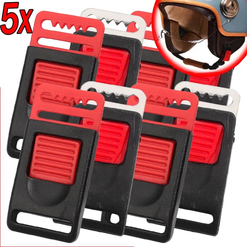 Screw for helmet Motorcycle Helmet buckle Quick release buckle Flexible clip Bike helmet buckle Motocross Scooter