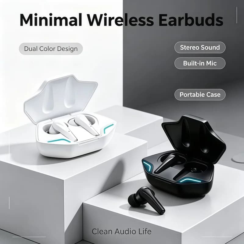 Hot-selling X15 TWS Wireless Bluetooth Headset Gamer Earbuds with Mic Wireless Headphones Noise Cancelling Bluetooth Earphones