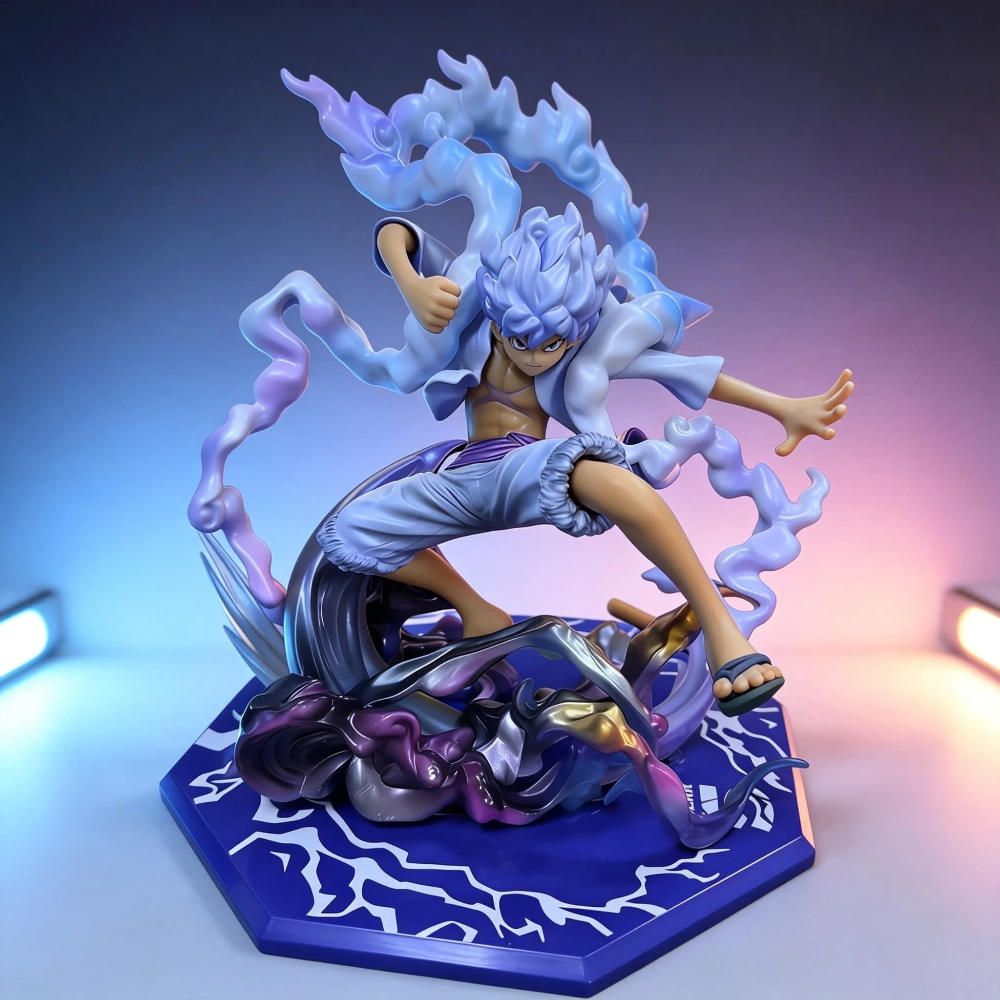 POP MAX Nika Luffy Versione Base, Modellino Anime da Collezione, Figurina da Esposizione, Giocattolo da Collezione Pirata Luffy