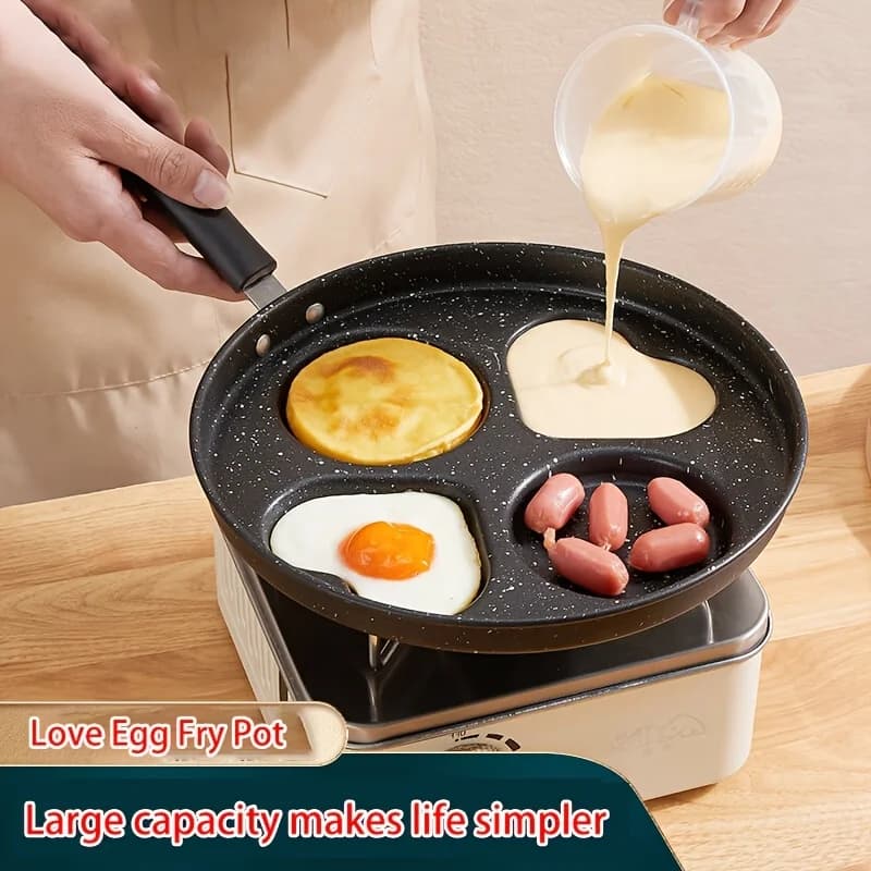 2pcs Non Stick Frying Pan Cleaning Brush 4 In 1 Breakfast Pancake Maker Utility Tool Kit Sets Pro Max Essentials Plus Extra Sets