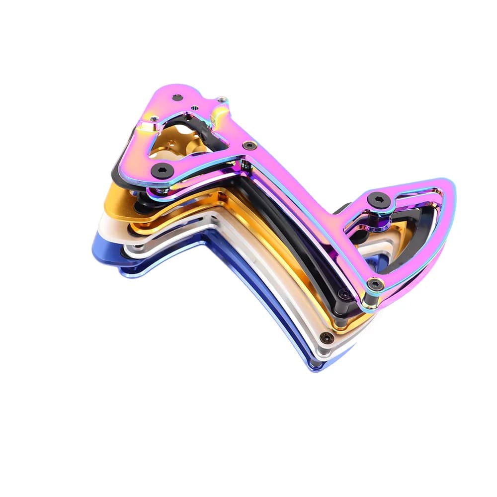 Piastra interna del deragliatore posteriore della bici per Garbaruk SRAM 11/12S GX XX1 X01 supporto della ruota di guida della gabbia del deragliatore della bicicletta in lega di alluminio