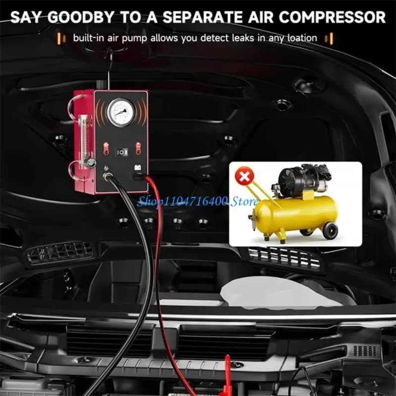 y1gd Rilevatore perdite fumi automobilistici S300 precisione, adatto per uso professionale e fai-da-te, aumenta