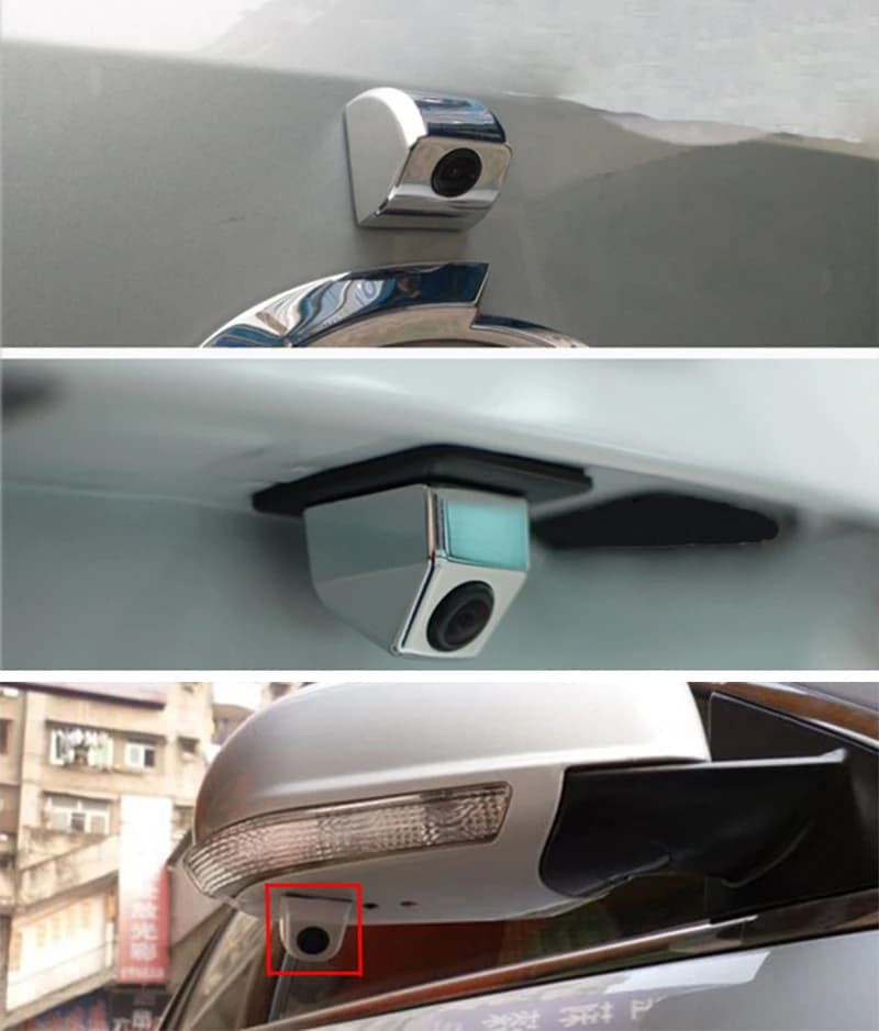 Fabbrica ausiliaria per retromarcia per auto con telecamera posteriore per retromarcia universale impermeabile ad alta definizione
