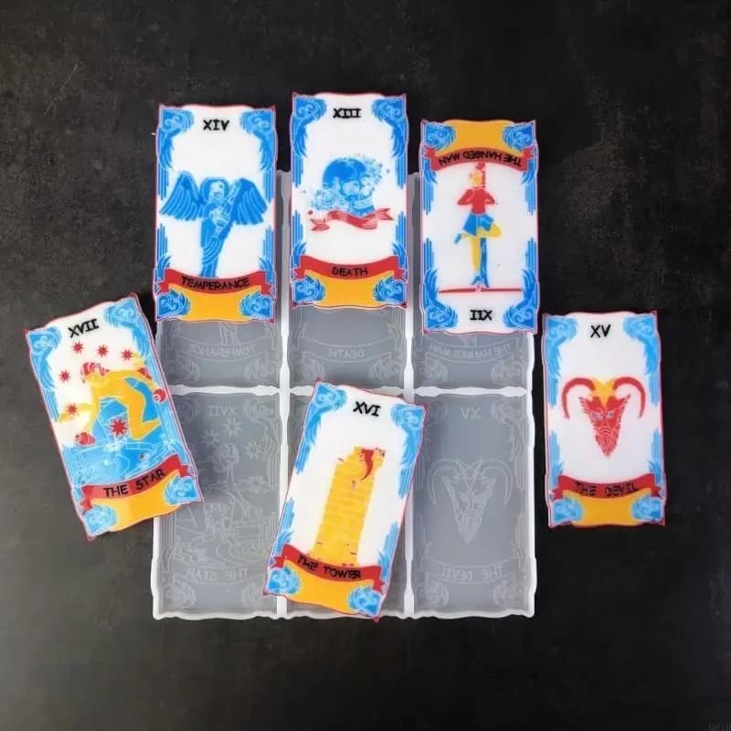 Stampi per lavorazione Stampi in silicone flessibile Stampi epossidici per artigianato e gioielli fai-da-te