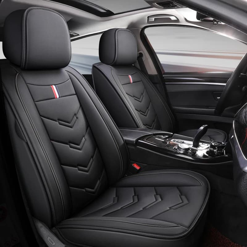 Accessori per Auto coprisedili tappetini in pelle protezione cuscino per sedia per veicoli cuscino traspirante per Auto completamente circondato universale
