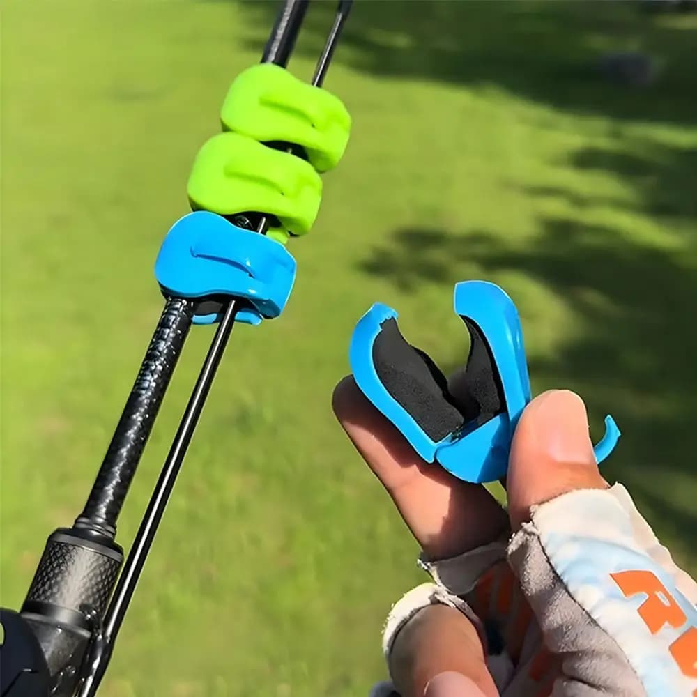 2/4 pezzi portacanna multifunzionale supporto per canna da pesca montato a parete fissatore per canna da pesca cinghie in silicone design compatto leggero