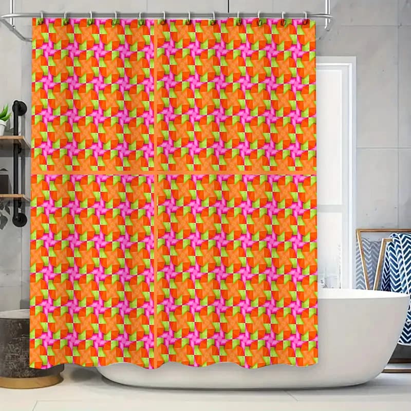 Decora il tuo bagno con una divertente tenda da doccia con foto presenta adorabili immagini di cani