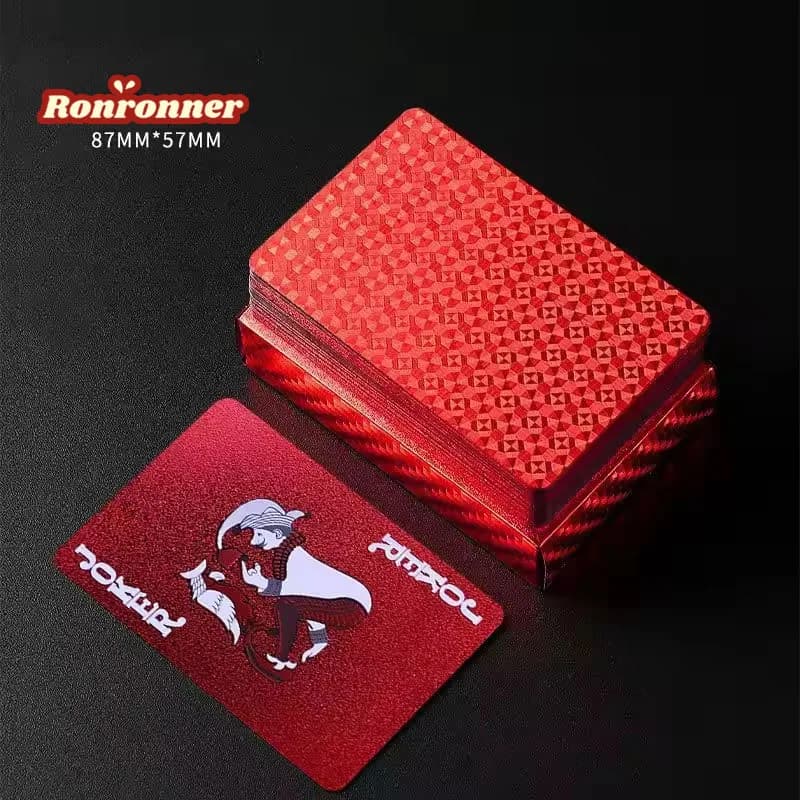 Giochi per Adulti, Set di Poker Impermeabili in Vari Stili e Colori, Carte Magiche, Gioco da Tavolo da Collezione, Regalo di Compleanno