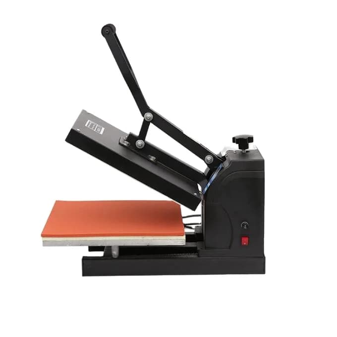 38*38CM Flatbed Heat Transfer Press Machine Manual Semi-Automatic T-shirt Heat Press Printing Equipment