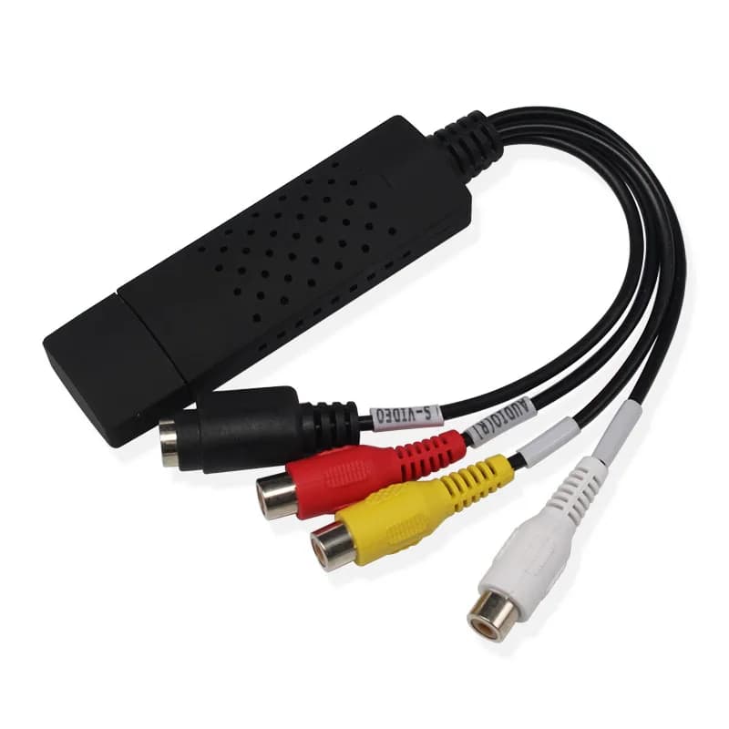 2022 adattatore USB 2.0 portatile Easy cap Audio scheda di acquisizione Video VHS a DVD acquisizione Video per Windows 2000/XP/7 vista 32 64bit