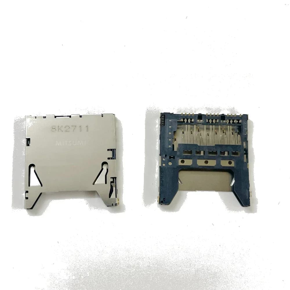 2 pz Nuovo Originale SD Slot Per Schede di Memoria Lettore Titolare per Nikon D5500 D5600 D7500 D3500 Parti di Riparazione