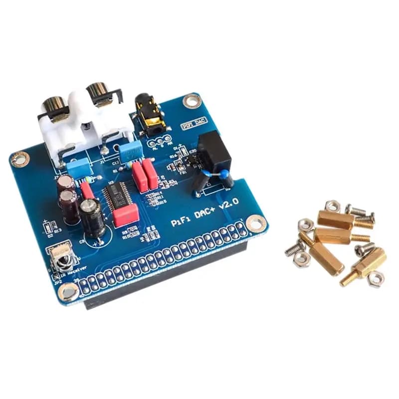 Exquisite-PIFI Digi DAC+ HIFI DAC Audio Sound Card Module Digital Pinboard V2.0 Board For Raspberry Pi 3 2 Model B B+ I2S Interf