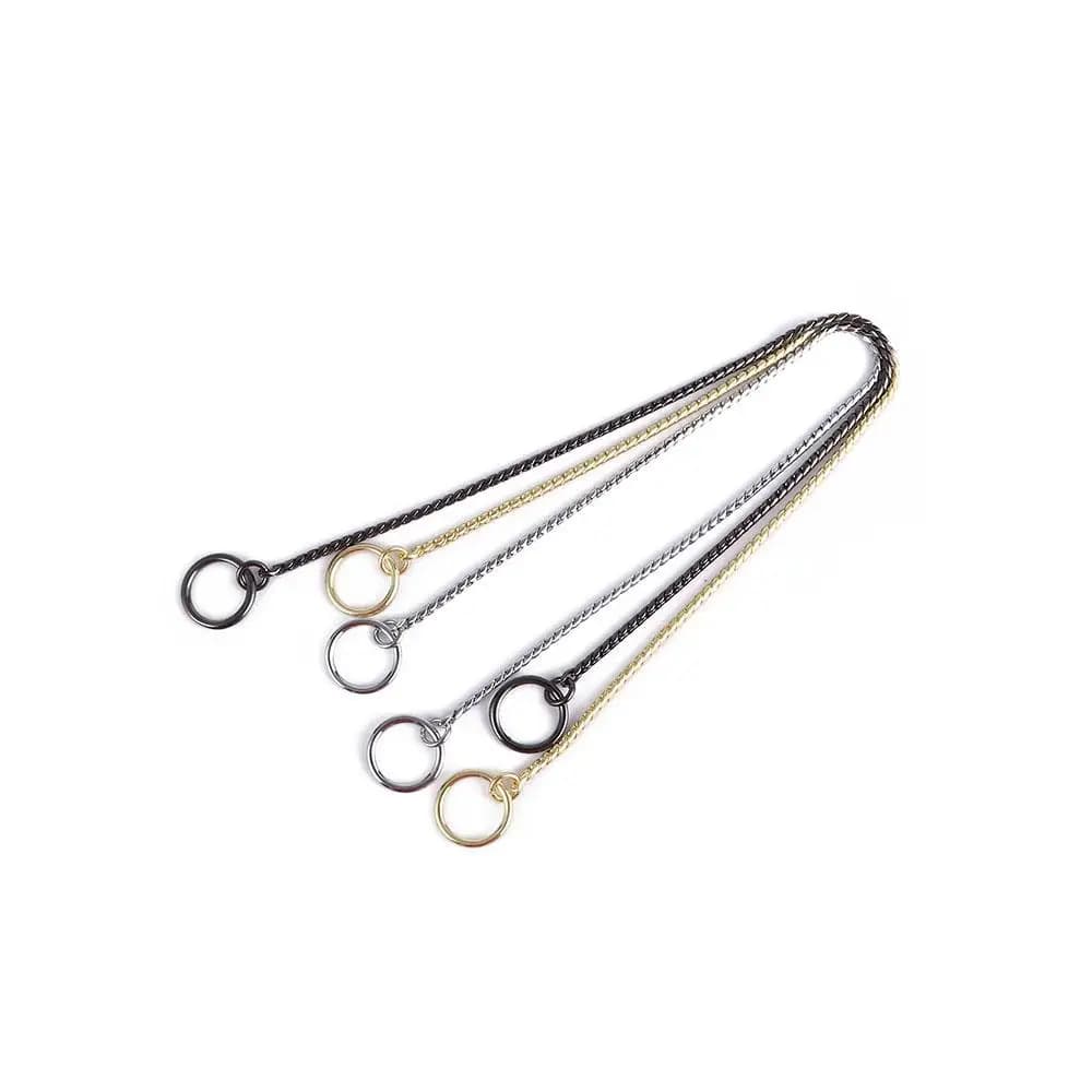 Collari per cani da compagnia Catena per serpenti Accessori per recuperatori Collare per animali domestici Collana grande resistente