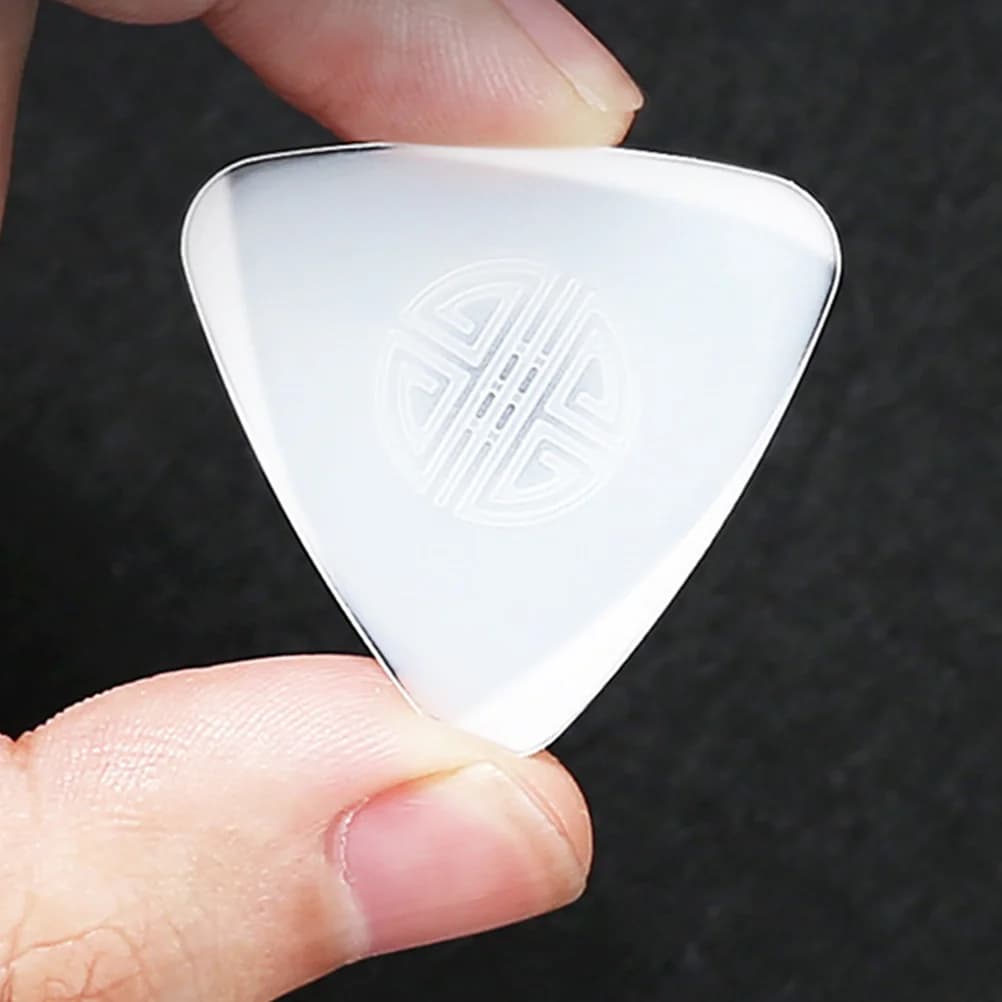 Plettro Ruan da 4 pezzi per strumenti musicali a corda Plettri per chitarra sfusi Zhongruan Accessorio Liuqin in nylon acustico