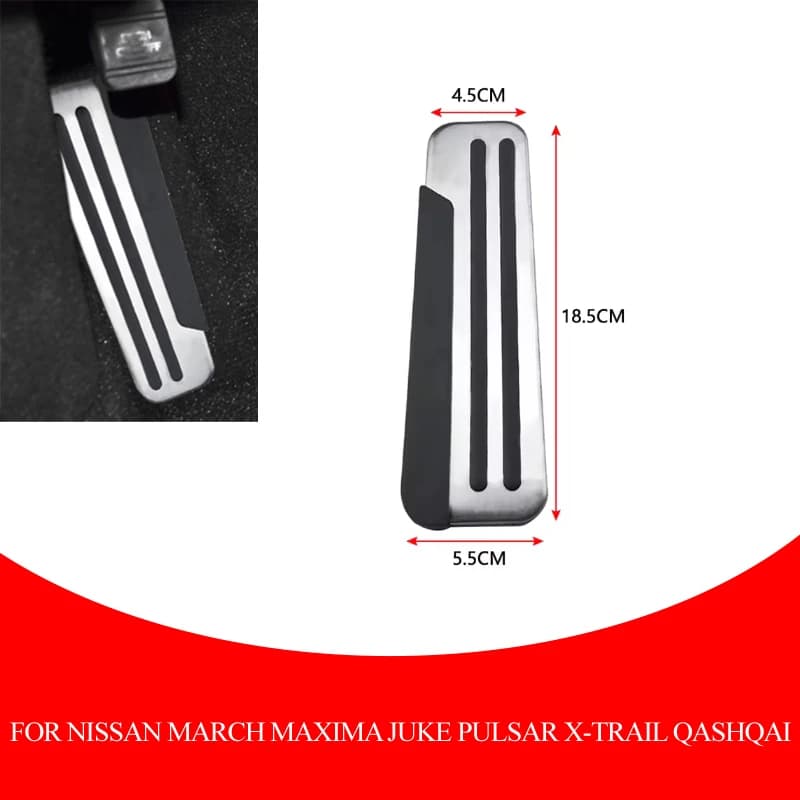 Per Nissan March Maxima Juke Pulsar X-trail Rogue T32 Qashqai Sport J11 Kicks Leaf Sunny Auto Poggiapiedi Pedale Resto Accessori