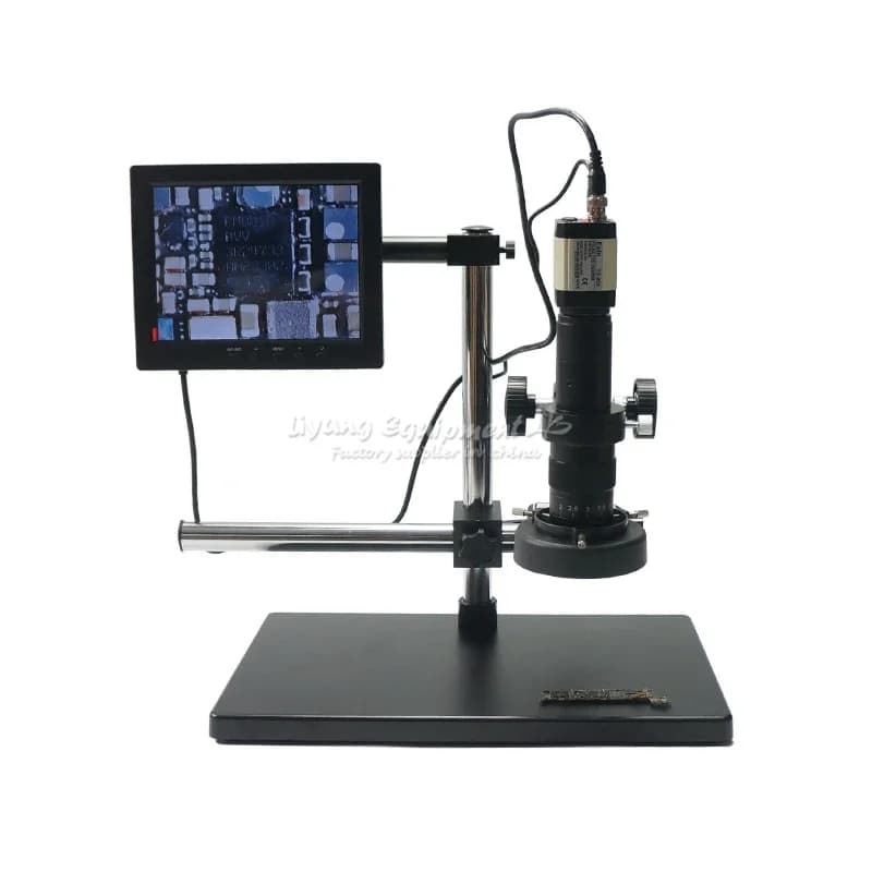 Microscopio video elettronico HD 30-180X KE208-A, kit di strumenti per reballing bga