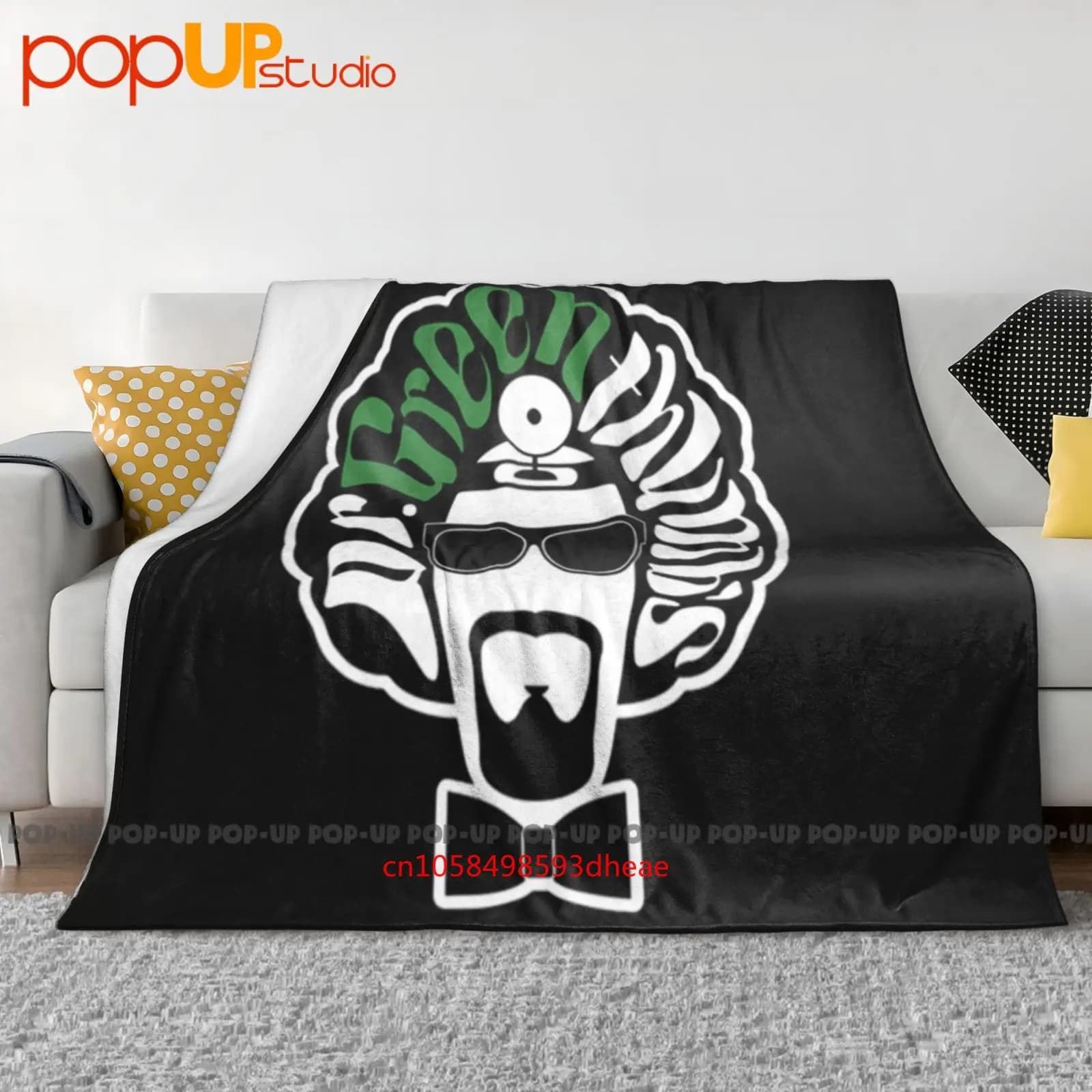 Dr Greenthumb'S B-Real Cypress Hill Coperta ultra morbida trapunta invernale Copridivano Copriletto