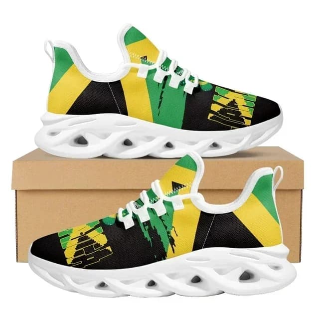 Scarpe con bandiera giamaicana da uomo 2023, scarpe da corsa Blade, sneakers casual traspiranti, design personalizzato, scarpe da ginnastica da uomo, Zapatos Para Hombres