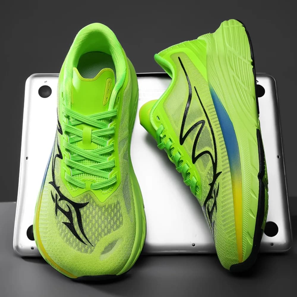 Scarpe da Corsa da Uomo a Calzata Larga, Traspiranti in Mesh, con Suola Morbida e Punta Larga, Sportive e Comode in EVA, Scarpe Casual per l'Estate