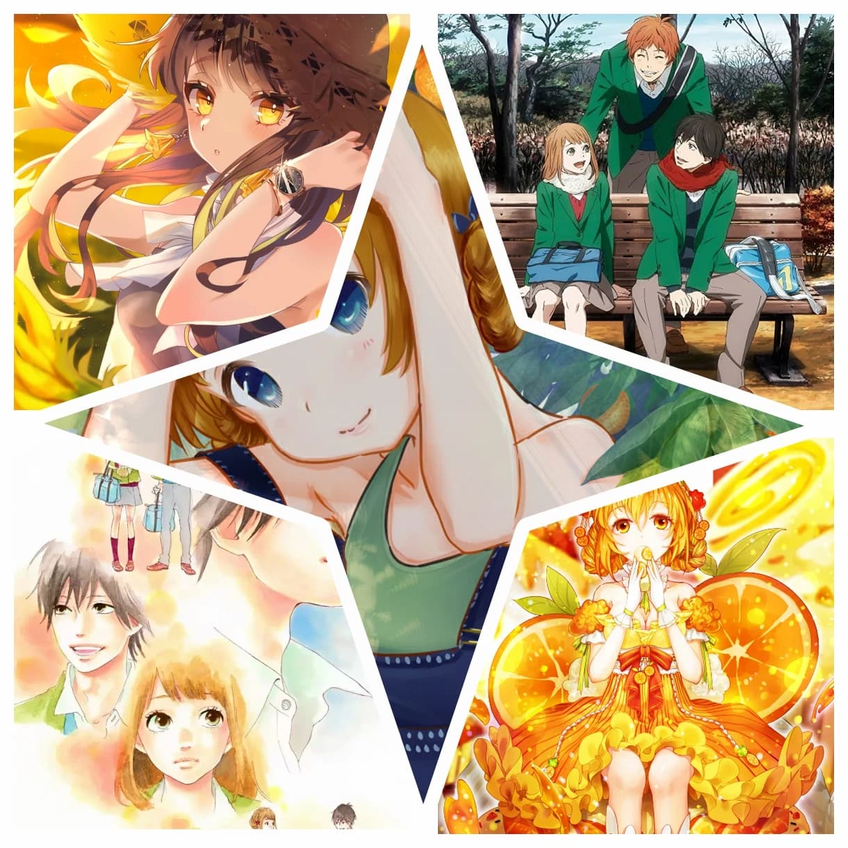 DIY Orange Anime Diamond Rhinestones Painting Japanese Cartoon TV Series Cross Stitch Kits Embroidery Pictures Mosaic Home Decor