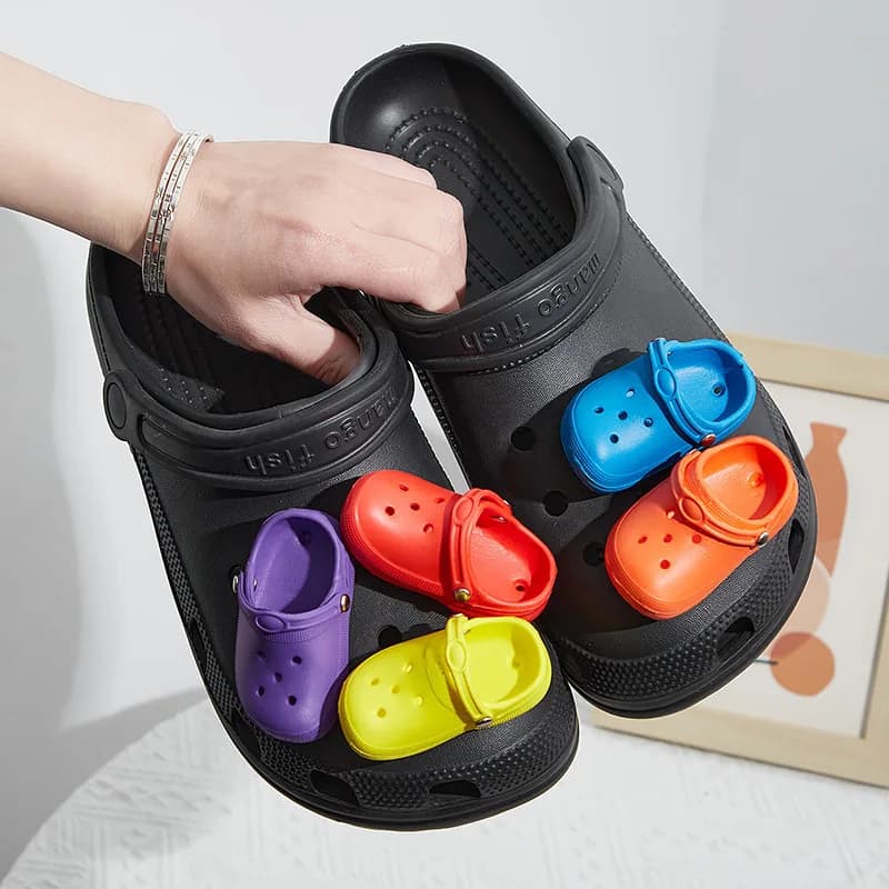 1 pz ciondoli per scarpe per donne uomini ragazzi ragazze adolescenti scarpe carine decorazione ciondoli confezione per zoccoli scarpe bolla divertenti diapositive accessori