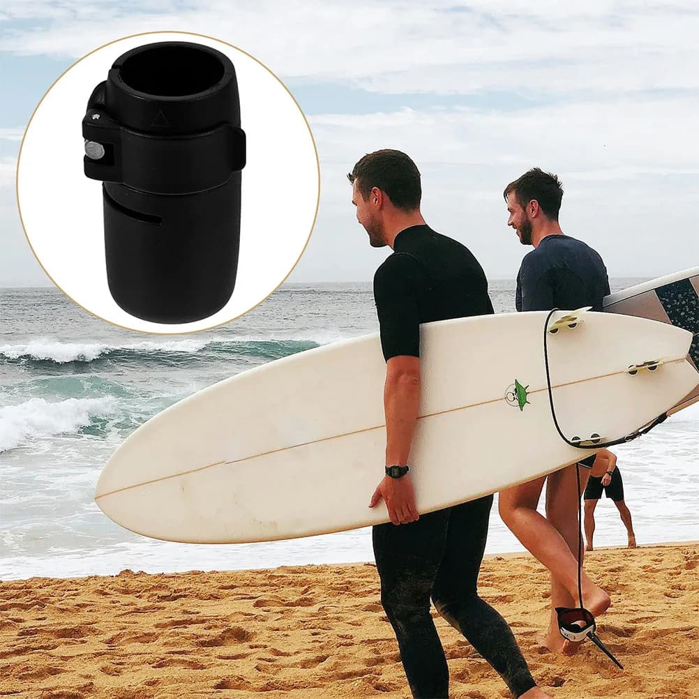 2 Pezzi Morsetto di Bloccaggio per Paddleboard Resistente, Lunghezza e Angolazione Regolabili, Universale per SUP, Kayak, Surf, Canoa, Stand Up Paddleboard