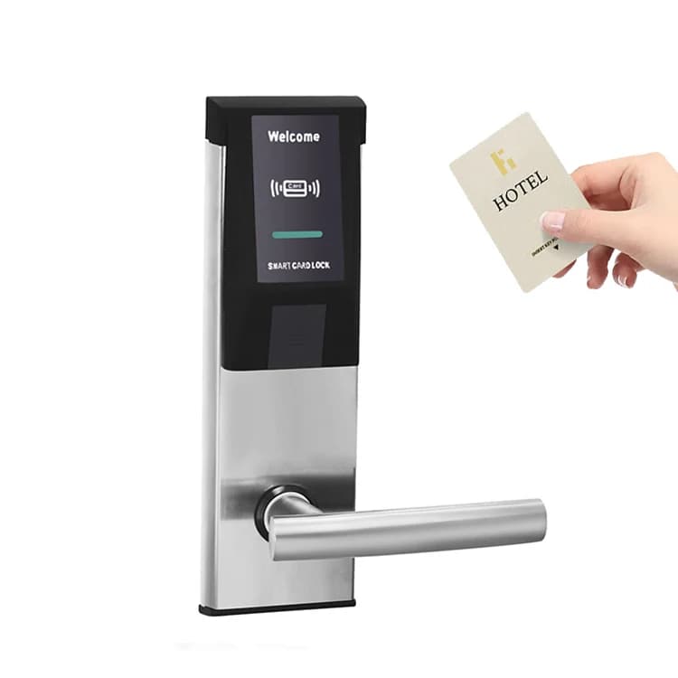 Professional Manufacturer Digital Keyless Door Lock RFID Card Smart Hotel Lock System