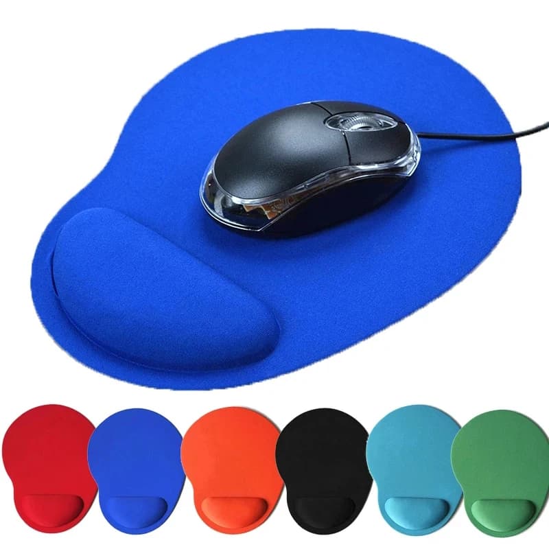 Tappetino per Mouse con Supporto per Polso, Ecologico in EVA, per PC, Laptop, Notebook, Computer e Gaming