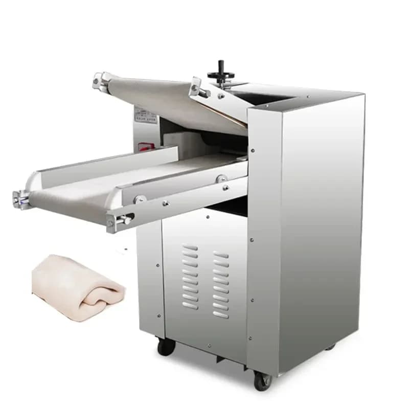 Ristorante Prodotto elettrico automatico per cereali Pasta Baklava Noodle freschi che produce pressa Sfogliatrice per impasto Premendo la macchina a rulli arrotolati