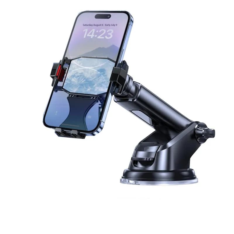 Ventola di raffreddamento del radiatore del telefono cellulare Base di raffreddamento dell'aria Raffreddamento del smartphone Aspirazione sottovuoto Cruscotto Supporto per telefono per auto per iPhone 17