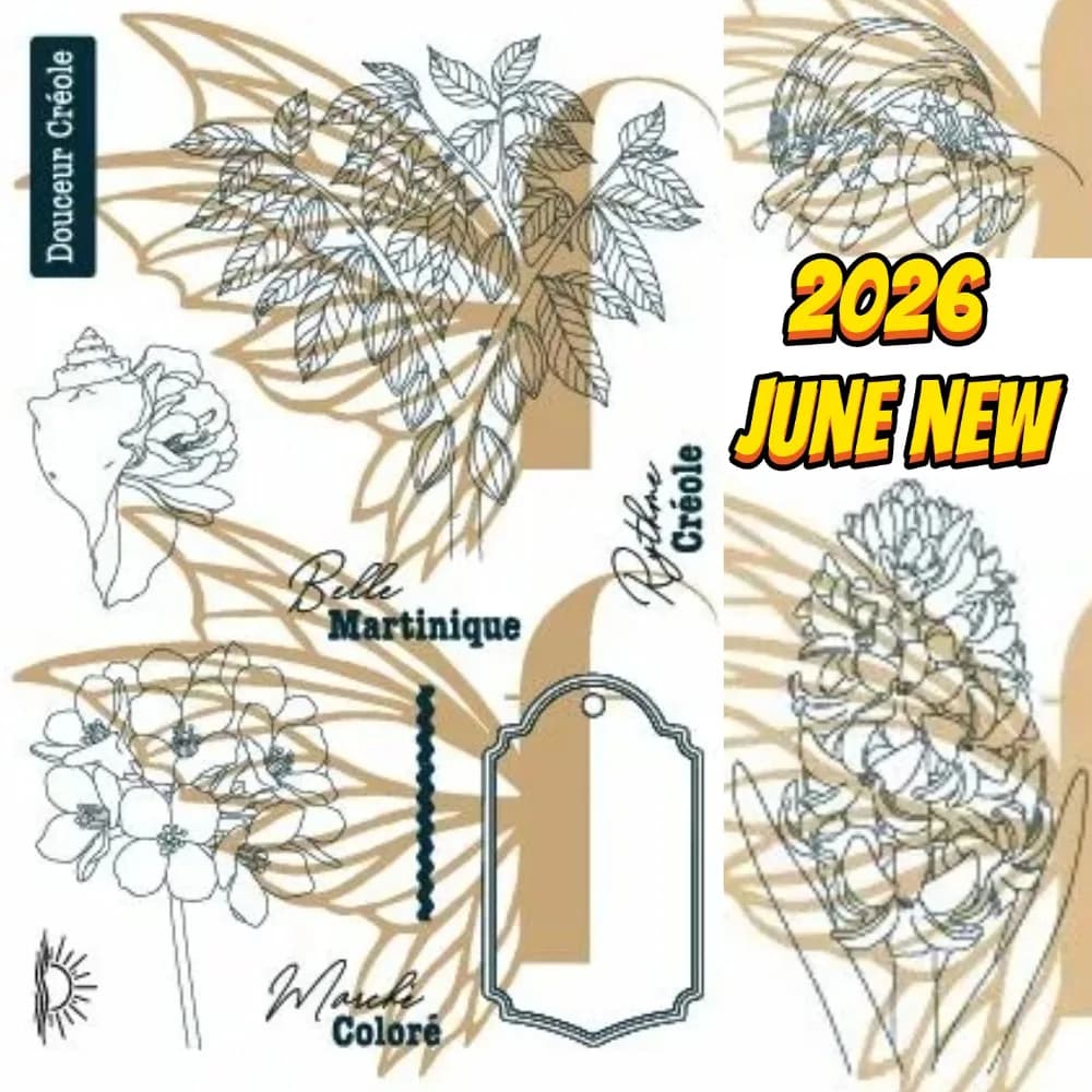 Belle Martinique Pineapple Dies and Stamps Scrapbook Diary Decoration Stencil Embossing Template DIY Greeting Card