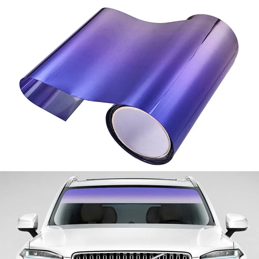 Parabrezza per auto Protezione solare Parabrezza anteriore Parasole Adesivo per visiera parasole per auto Protezione UV professionale Pellicola isolante termica
