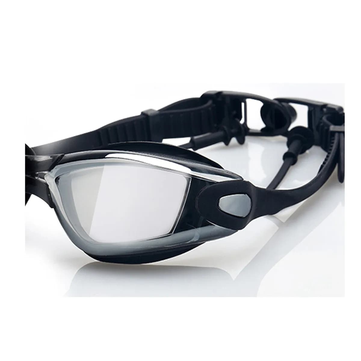 Set of Swimwear for Adults, Anti-fog, UV Protection, Clear Vision, Ergonomic Design with Earrings, for Men and Women