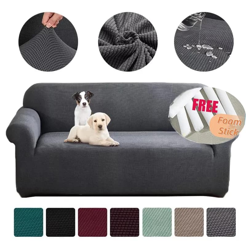 Solid Water Resistant Elastic Sofa Lining All-inclusive Elastic Sofa For Living Room