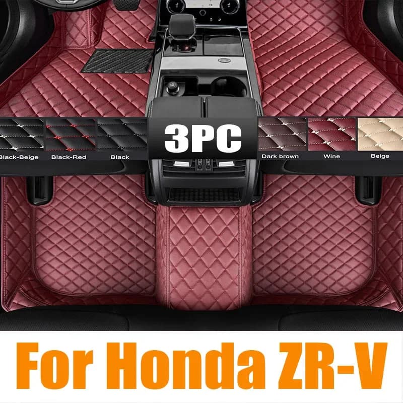 Tappetino per auto per Honda ZR-V RZ ZRV HR-V HRV RZ2 US AWD 2023 2024 Parti del piede TPE Liner Tappeto Pad Copertura personalizzata Tappeto Accessori 0