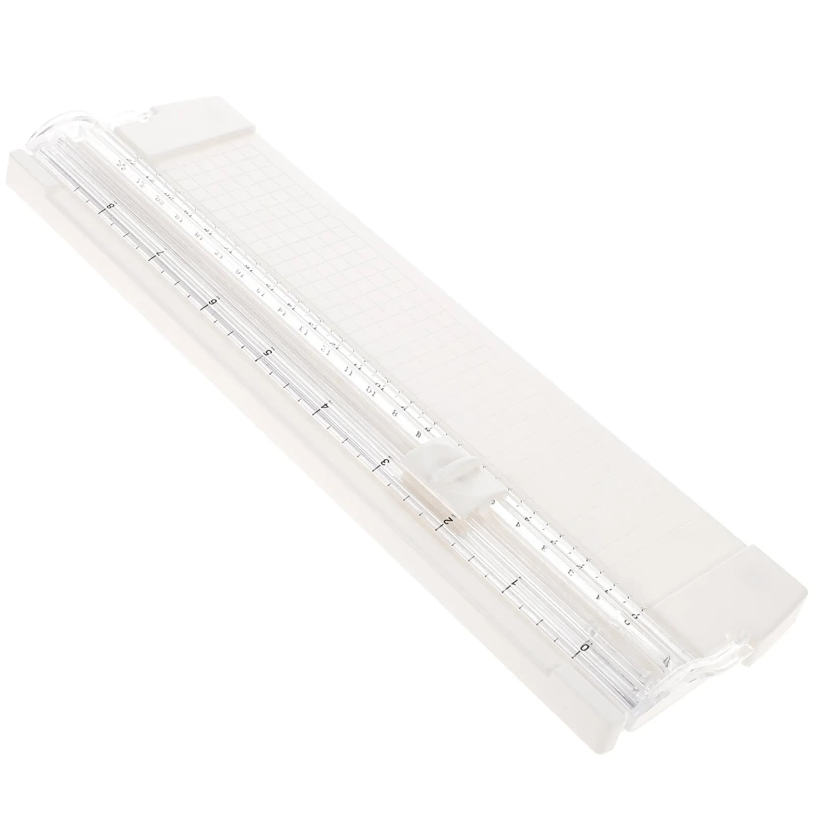 Taglierina per Carta Piccola per Scrapbooking e Progetti Scolastici, Taglierina Manuale Leggera, Strumento di Taglio di Precisione per Lavori Artigianali