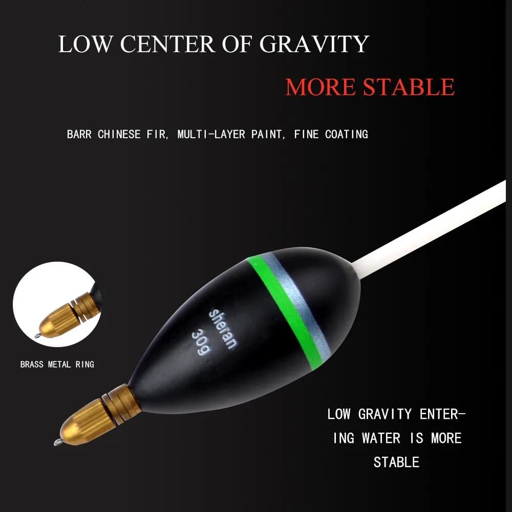 2 pieces new superfine fishing bait on the floating ice processing double purpose fishing buoy sea fishing tool fishing on the lake river