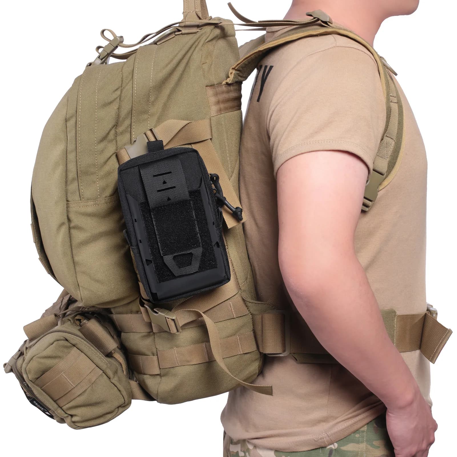Tactical Molle Mobile Phone Waist Bag First Aid Kit Practical EDC Bag Outdoor Vest Ammunition Tool Bag Outdoor Hunting