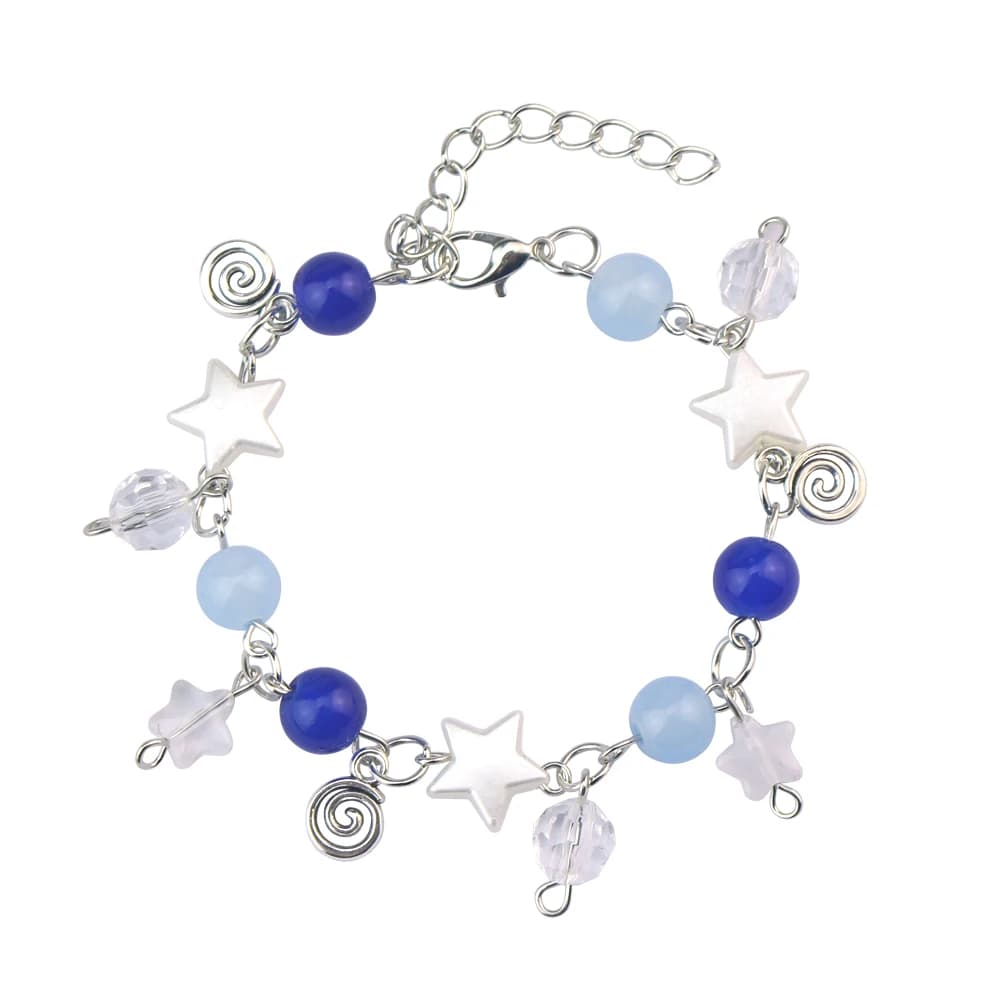 Hit Me Hard And Soft Bracelet Y2k Blue Jewelry Gift for Girls