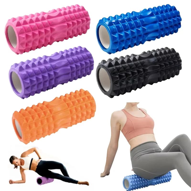 Foam Massage Roller 45/30cm, Fitness Equipment for Muscular Massage, Physiotherapy and Sport Rehabilitation