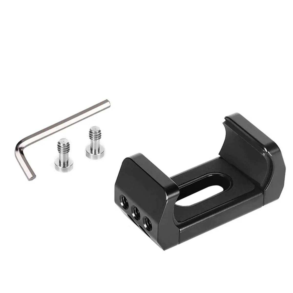 A10I Camera Cage Phone Bracket Power Bank Clamp Mobile Phone Holder Portable Battery Clip for DSLR Cage Rig Phone Vlog