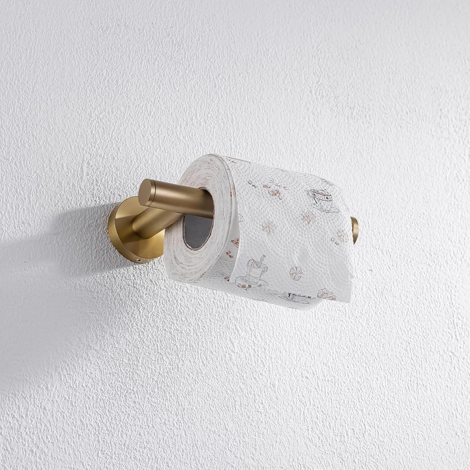 Accessori da bagno in acciaio inossidabile 304 1 pezzo Porta carta igienica nero opaco Appendiabiti per rotolo di carta igienica da parete per bagno